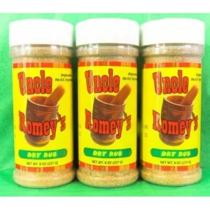 Uncle Romey's Dry Rub 3 pack